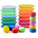 Plastiliin Uus valemiga kerge puudutusele 2 x 12 v&auml;rvitoonis