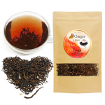 Eksklusiivne Hiina must tee Mao Feng koos tipsi (pungadest) ja loodusliku ingveriga, Ginger Black tea with tips, 100 g