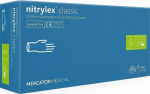 &Uuml;hekordsed nitriilkindad Mercator Nitrylex Classic, suurus S, 100 tk.