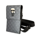 Originaal KARL LAGERFELD k&auml;ekott Ikonik Karl Monogram Patch h&otilde;be