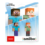 Amiibo Steve And Alex Double Pack Super Smash Bros (Nintendo)