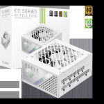 Toiteallikas Gamemax toiteplokk GS 750G WH, 750 W, SFX, valge, t&auml;ielikult modulaarsed, 1 x 24 pin ATX, 2 x 8 pin, 3 x PCIe, 4 x SATA