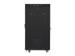 Kontoritarkvara Lanberg RACK kapp 19'' 15U FF01-8015-23BL, 800mm, 1000mm, 819mm, 4 ventilaatorit, perforatsiooniga uks, must