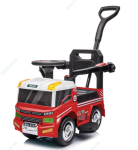 Costway 3-&uuml;hes s&otilde;iduauto l&uuml;kkekangiga lastele vanuses 3-5 aastat, rooliga s&otilde;iduauto, kandev&otilde;ime kuni 20 kg, punane