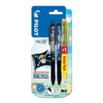 PILOT Frixion Ball+ One Piece pastapena 0.7mm, sinine + must + kollane Frixion Light marker