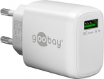 Usb kiire laadija Qc 3.0, 18w, valge