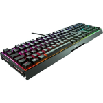 Cherry XTRFY MX 3.1 G80-3890LJADE-2, m&auml;nguklaviatuur, must, USB kaabel, Cherry MX2A Red, mehaaniline, GER, t&auml;issuuruses