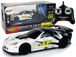 Kaugjuhtimispuldiga sportauto Corvette C6.R, 2,4 G, 1:24, valge