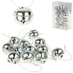 Metallist kellukesed, 12 tk, h&otilde;bedased