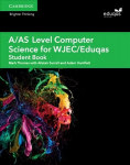 A/AS Level Computer Science for WJEC/Eduqas Student Book, Student book, A/AS Level Computer Science for WJEC/Eduqas Student Book