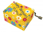 Muusikast Fridolin Happy Birthday, kollane