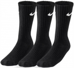 Sokid Nike U NK Cush Crew 3PR-Value Black