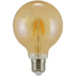 LED pirn E27 FILAMENT G95 Vintage Amber 4W HEAT 2000K