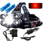 Peaga taskulamp 2 &uuml;hes, ees ja taga 5 LED CREE