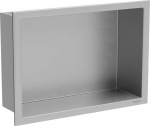 Mexen X-Wall-R s&uuml;vistatav seinariiul, 30x20 cm, Inox