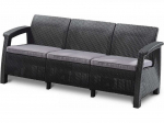 Aiadiivan Corfu Love Seat Max, must/hall