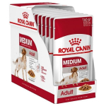 Royal Canin Medium Adult m&auml;rgtoit koertele, 10x140g