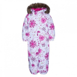 Huppa Laste talvekombe KEIRA, white pattern