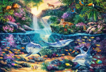Pusle Puzzle Castorland, 1500 osa "Jungle Paradise"