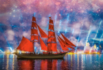 Pusle Castorland Red Frigate, 1000-osaline