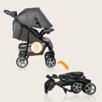 Sportlik jalutusk&auml;ru Lionelo Emma Plus, Pink Scandi