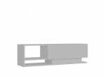TV laud Kalune Design Damla, valge