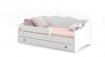 Lastevoodi ADRK Furniture Emka U2, 80x160 cm, valge