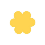 Dekoratiivne augustaja, Lill, 37 mm