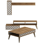 Elutoam&ouml;&ouml;bli komplekt Kalune Design 845(XVIII), pruun
