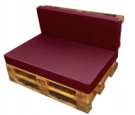 Seljatoe padi v&auml;lisistmele Wood Garden, tumepunane