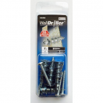 Kipsplaadi t&uuml;&uuml;bel Walldriller + kruvi 4x32 mm (4/tk pakk), metall 28 kg