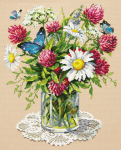 Tikkimiskomplekt Magic Needle "Bouquet " 40-77