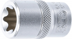Pistikupesa, E-t&uuml;&uuml;p | 12,5 mm (1/2 ") ajam | E18 BGS Technic-6418