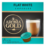 Kohvikapslid Aroma Gold Flat White, 187.2g