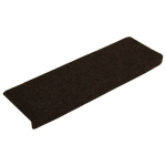vidaXL trepivaibad 15 tk, aastehnikas, 65 x 21 cm, tumepruun