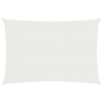 vidaXL p&auml;ikesepuri 160 g/m&sup2; valge 5 x 7 m HDPE