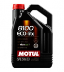 Motul 8100 Eco-lite 5W30 4L (108213)