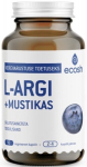 Ecosh L-arginiin + mustikas 90 vege kapslit