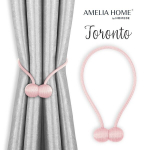 AmeliaHome kardinahoidjad Toronto, 2 tk.