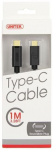 Unitek Y-c473bk Usb 2.0 C kuni Micro Usb B kaabel, 1 m, must
