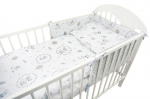 Voodipesu Minky 120 x 90 MyBaby, 5 osaline