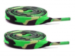 Kirjud lamedad kingapaelad 8 mm 120 cm, v&auml;rv 4