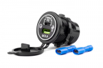 Veekindel telefonilaadija USB + USB-C 12/24V MOD-08