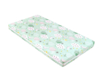 Madrats beebidele Kikkaboo Fantasia Plus 60x120x8 сm, Clouds Mint