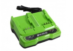 Kahe pesaga laadija Greenworks, 24V 4A, G24X2UC4 - 2933207