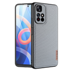 Dux Ducis Fino case cover covered with nylon material Poco M4 Pro 5G blue (Light blue || Niebieski)