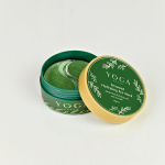 Yogasuper Rohelise tee kollageenne silmamask silma&uuml;mbruse plaastrite alla Hooldus tumedate ringide, silmakottide, tursete korral &ndash; kortsudevastane h&uuml;aluroonhappe ja kollageeniga &ndash; 30 paari/60 tk.