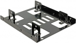 Delocki paigaldusraam 3,5&Prime; > 2 x 2,5&Prime; HDD" (18210)