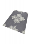 Vaip Hanse Home Gloria Blossom Grey Cream, 80x150 cm