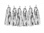Vanik Tassel Silver 30 cm x 1,5 m